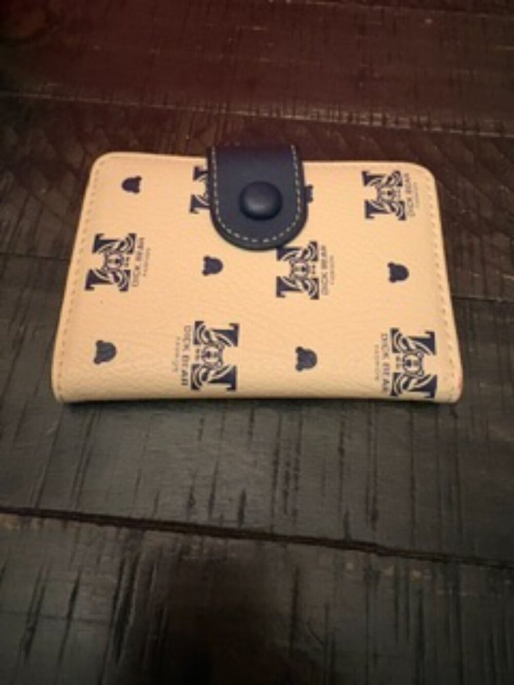Brand New Dick Bear Photo Wallet NWOT $8